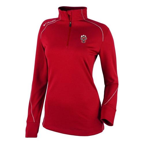 Columbia Women's Texas Tech Red Raiders Shotgun 2.0 Alternate Logo Long Sleeve 1/4 Zip - Primary Image