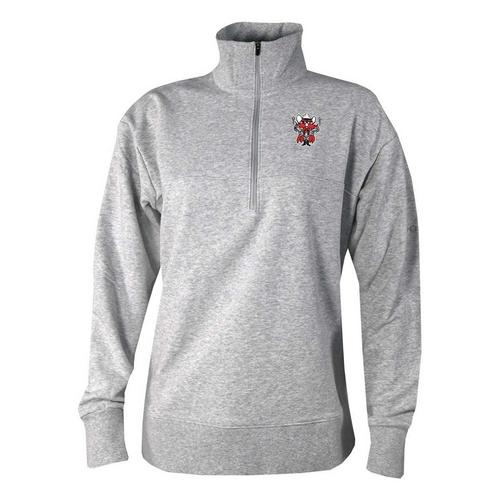 Columbia Women's Texas Tech Red Raiders Birchwood Hills Alternate Logo Long Sleeve 1/4 Zip - Primary Image