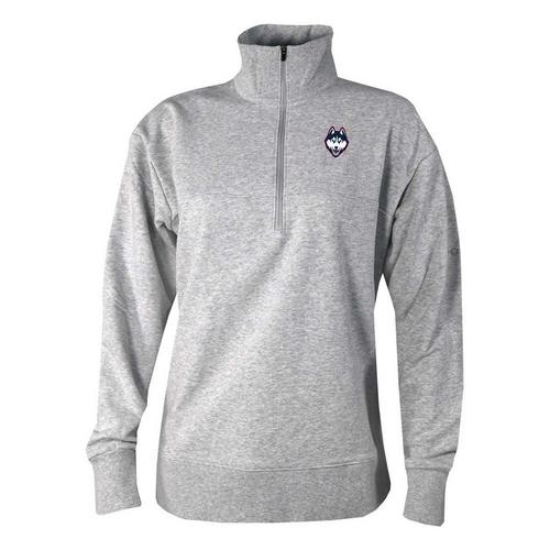 Columbia Women's Connecticut Huskies Birchwood Hills Long Sleeve 1/4 Zip - Primary Image