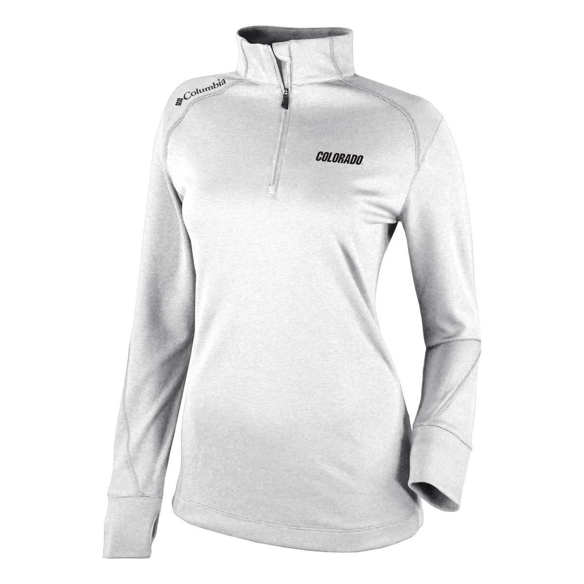 Columbia Women's Colorado Buffaloes Shotgun 2.0 Alternate Logo Long Sleeve 1/4 Zip