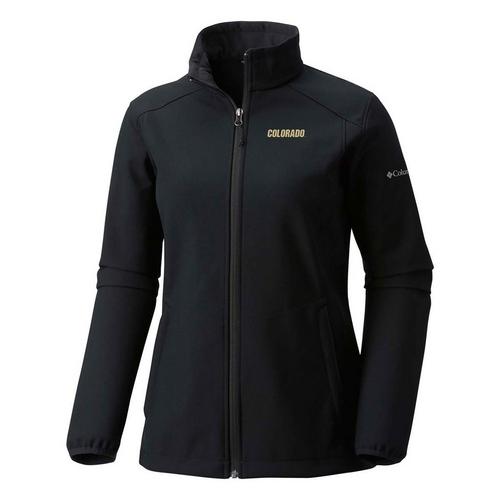 Columbia Women's Colorado Buffaloes Kruser Ridge III Alternate Logo Softshell Jacket - Primary Image