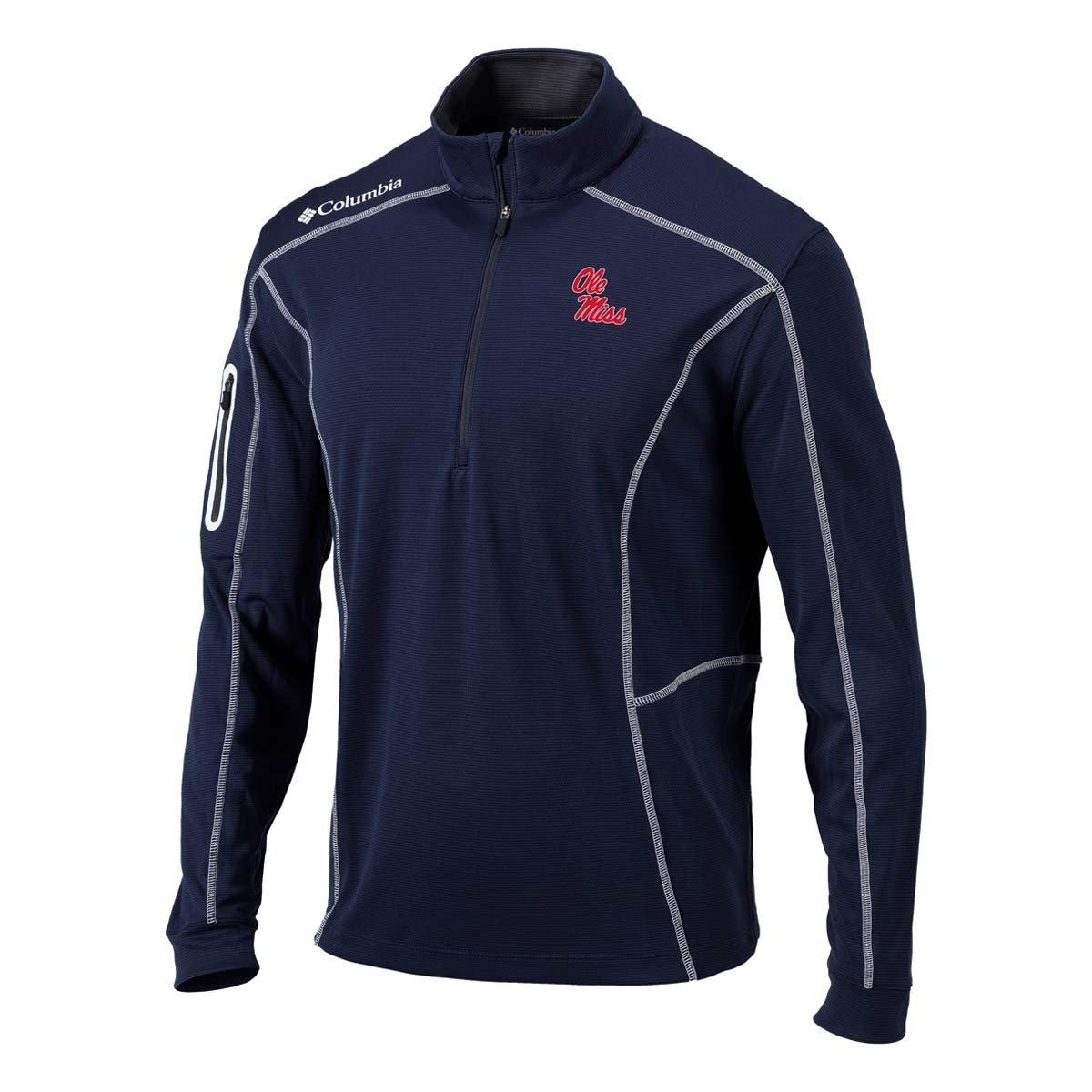Columbia Mississippi Rebels Shotgun Long Sleeve 1/4 Zip