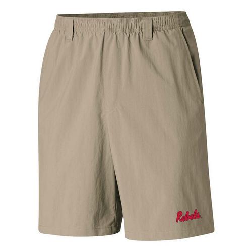 Columbia Mississippi Rebels PFG Backcast III Alternate Logo Water Shorts - Primary Image
