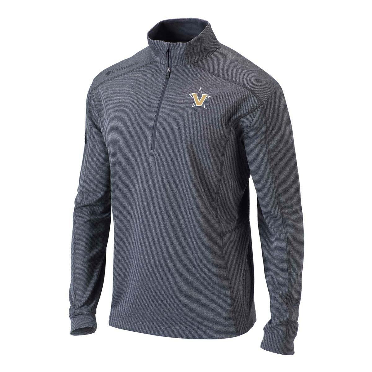 Columbia Vanderbilt Commodores Shotgun Alternate Logo Long Sleeve 1/4 Zip