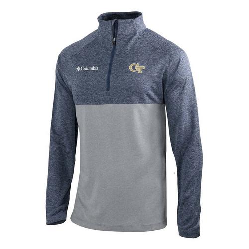 Columbia Georgia Tech Yellow Jackets Rockin' It Long Sleeve 1/4 Zip - Primary Image