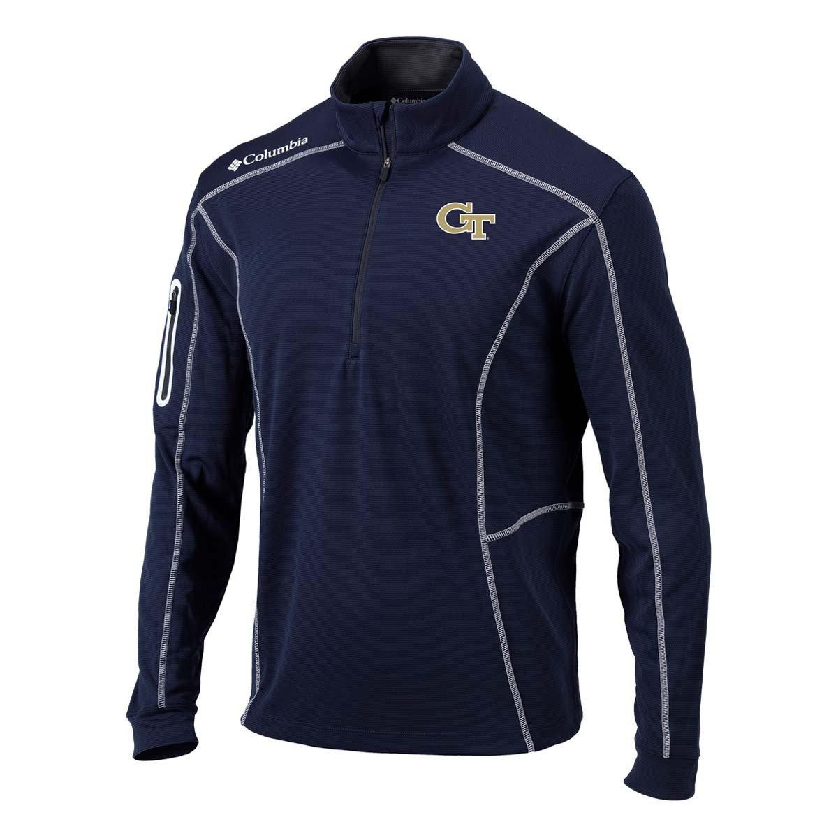 Columbia Georgia Tech Yellow Jackets Shotgun Long Sleeve 1/4 Zip
