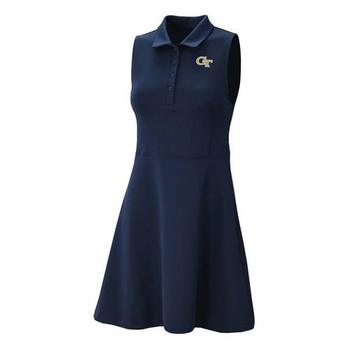 Columbia Women's Georgia Tech Yellow Jackets Match Dress - Primary Image