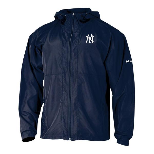 Columbia New York Yankees Prodigy Full Zip Windbreaker Jacket