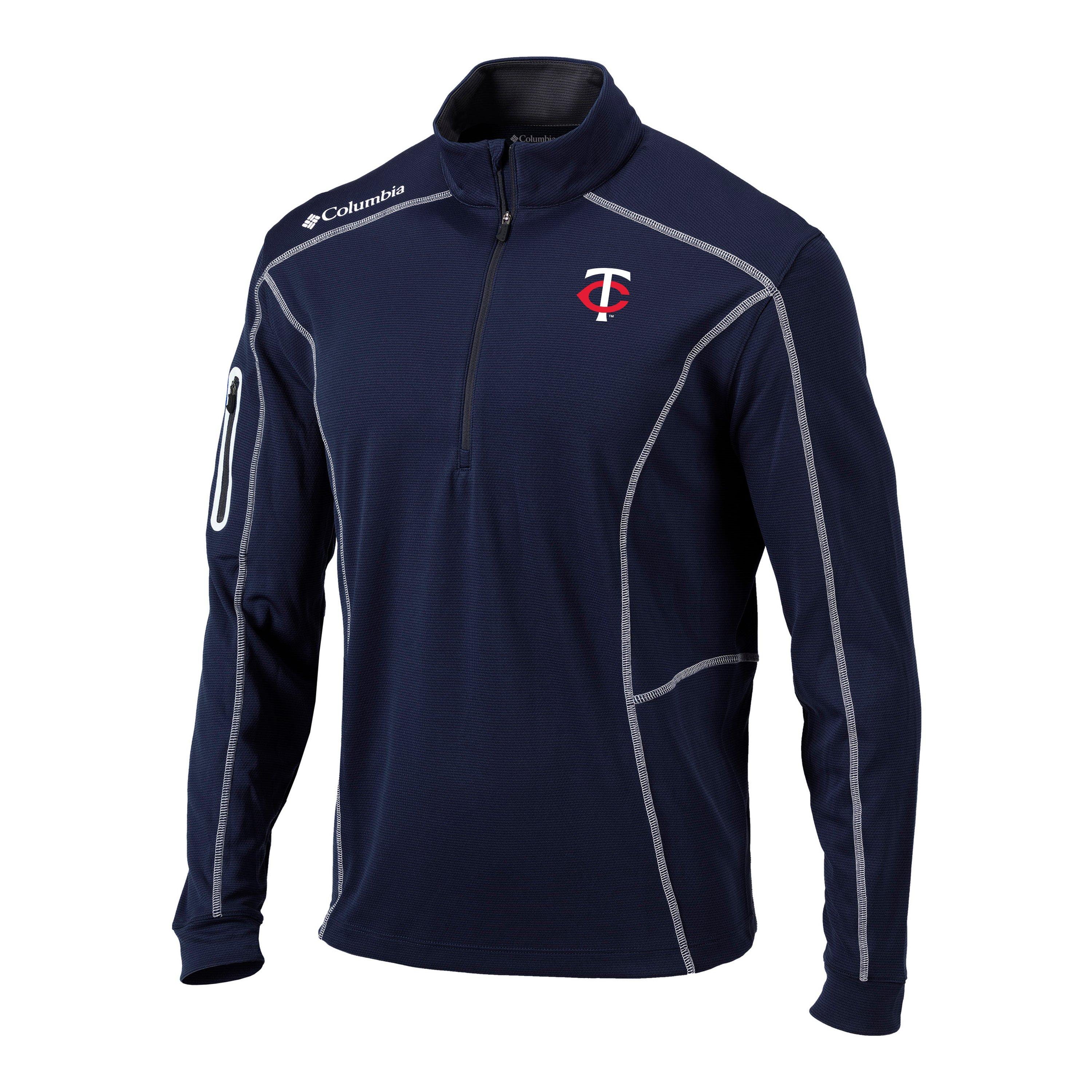 Columbia Minnesota Twins Shotgun Long Sleeve 1/4 Zip