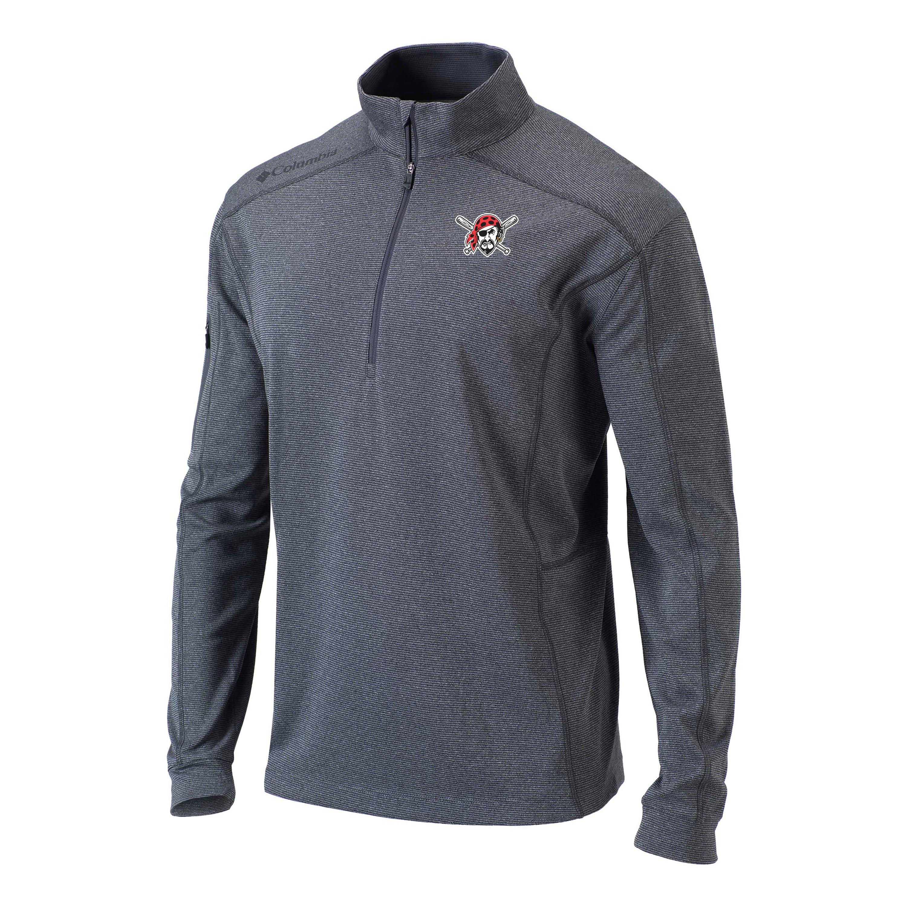 Columbia Pittsburgh Pirates Shotgun Long Sleeve 1/4 Zip