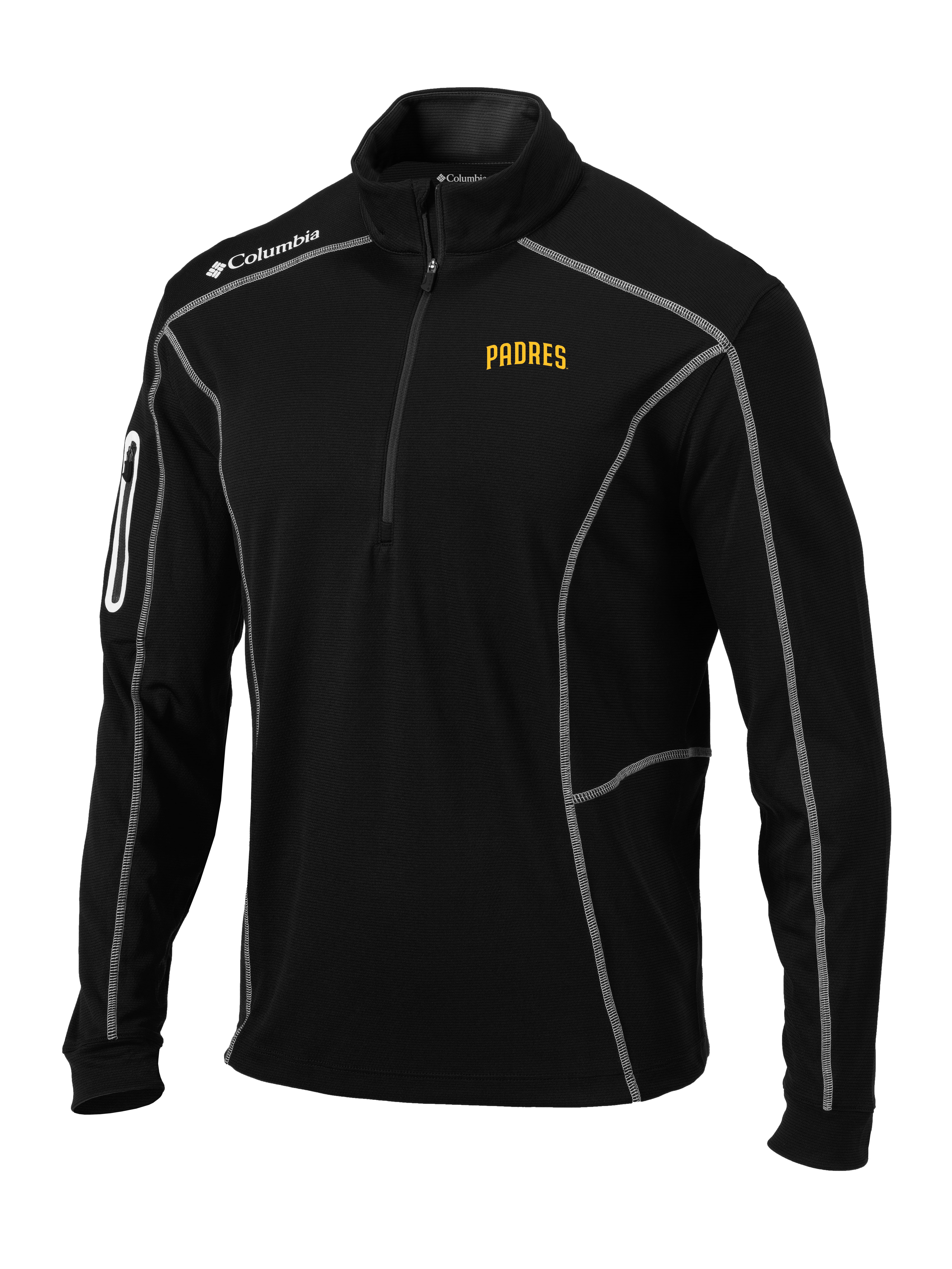 Columbia San Diego Padres Shotgun Long Sleeve 1/4 Zip