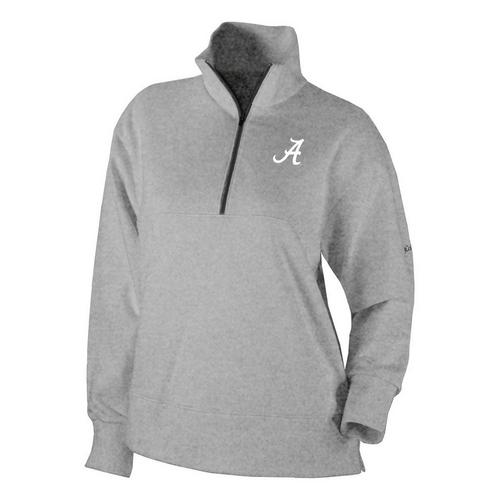 Columbia Women's Alabama Crimson Tide Birchwood Hills Long Sleeve 1/4 Zip - Primary Image