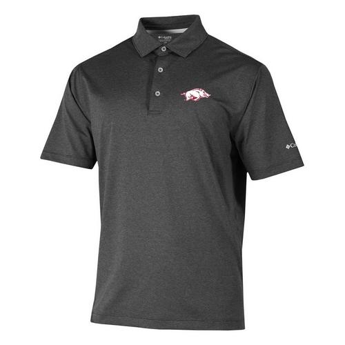 Columbia Arkansas Razorbacks Sand Tee Polo - Primary Image
