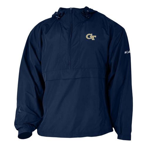Columbia Georgia Tech Yellow Jackets The Prodigy 1/4 Zip Windbreaker - Primary Image