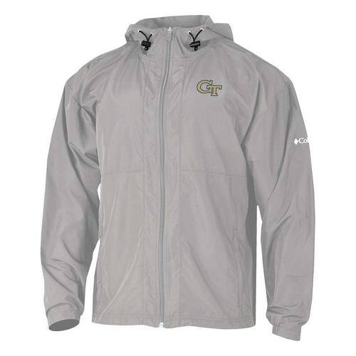 Columbia Georgia Tech Yellow Jackets The Prodigy Full Zip Windbreaker - Primary Image