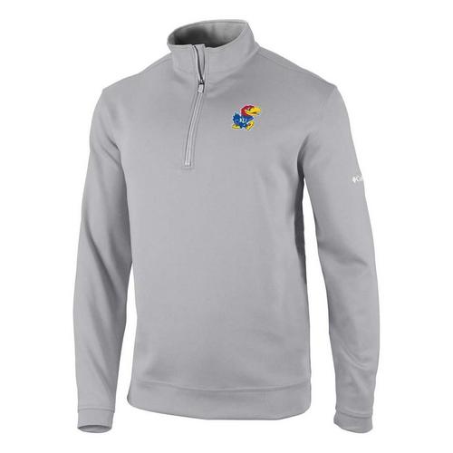 Columbia Kansas Jayhawks Wickhams Hills Long Sleeve 1/4 Zip - Primary Image