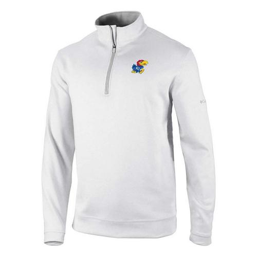 Columbia Kansas Jayhawks Wickhams Hills Long Sleeve 1/4 Zip - Primary Image