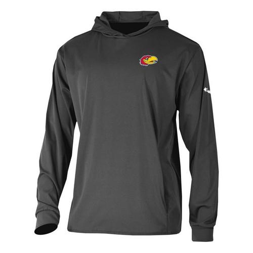 Columbia Kansas Jayhawks Long Drive Alternate Logo Long Sleeve T-Shirt - Primary Image