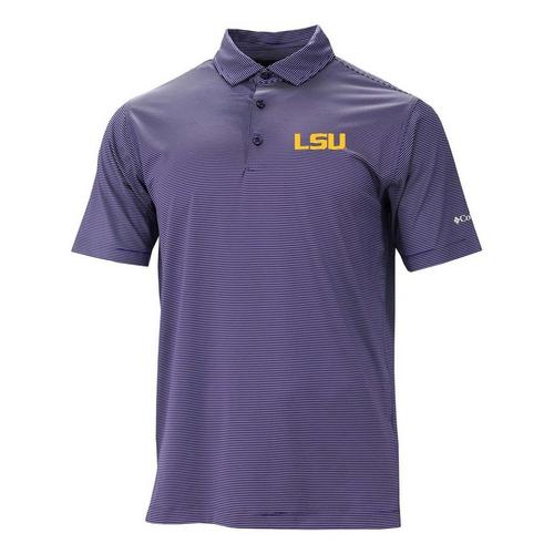 Columbia LSU Tigers Double Hit Polo - Primary Image