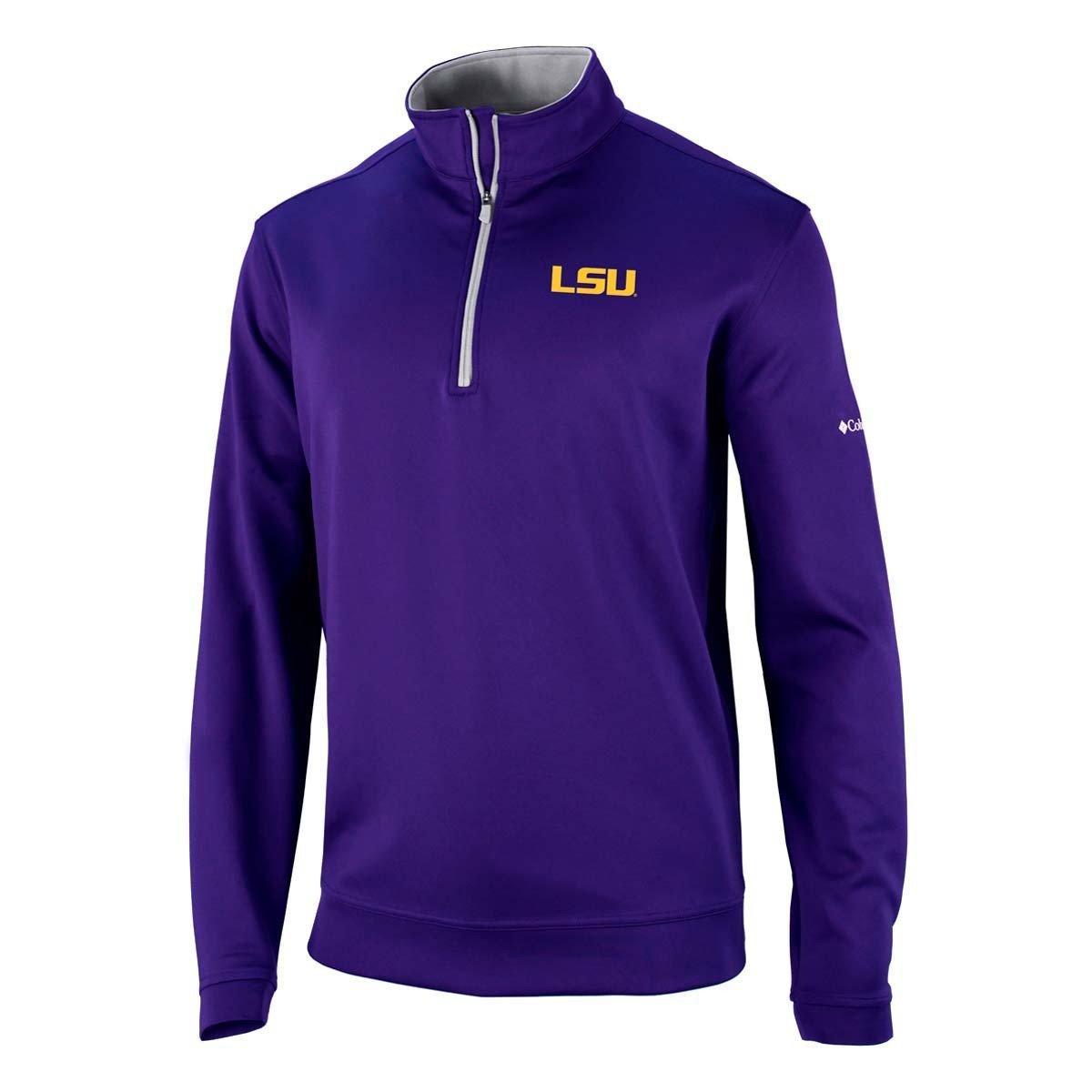 Columbia LSU Tigers Wickhams Hills Long Sleeve 1/4 Zip | SCHEELS.com