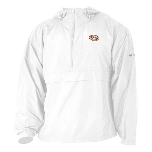 Columbia LSU Tigers The Prodigy Alternate Logo 1/4 Zip Windbreaker Jacket - Primary Image