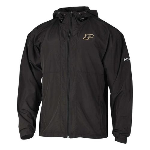 Columbia Purdue Boilermakers The Prodigy Full Zip Windbreaker - Primary Image