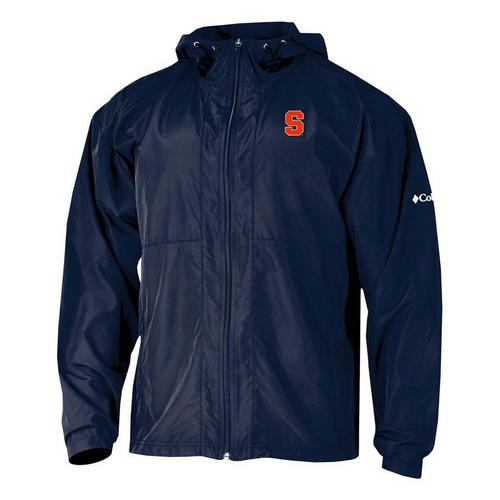 Columbia Syracuse Orange The Prodigy Full Zip Windbreaker Jacket - Primary Image