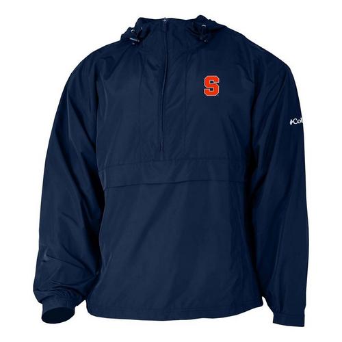 Columbia Syracuse Orange The Prodigy 1/4 Zip Windbreaker Jacket - Primary Image