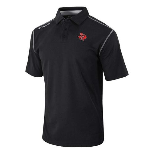 Columbia Texas Tech Red Raiders Shotgun State Logo Polo - Primary Image