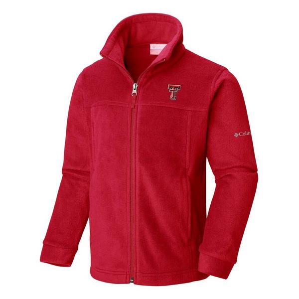 Columbia Kids' Texas Tech Red Raiders Steens Mountain Full-Zip Fleece Jacket