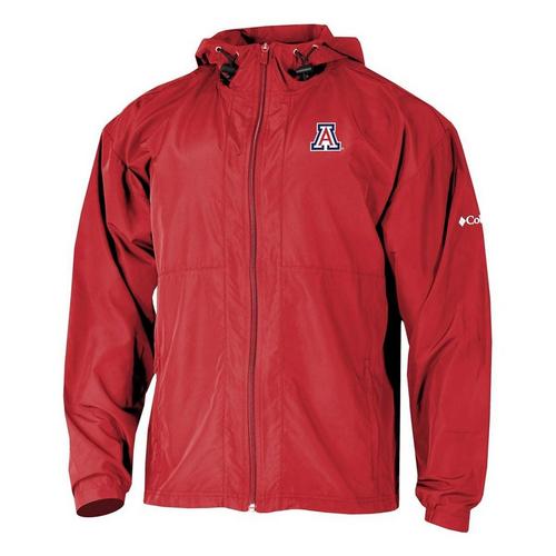 Columbia Arizona Wildcats The Prodigy Full Zip Windbreaker Jacket - Primary Image