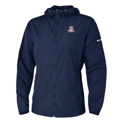 Columbia Women's Arizona Wildcats The Prodigy Alternate Logo Full Zip Windbreaker Jacket - Primary Image