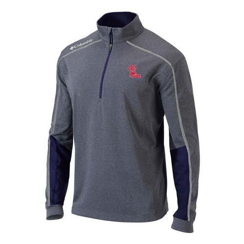 Columbia Mississippi Rebels Shotgun 2.0 Long Sleeve 1/4 Zip - Primary Image