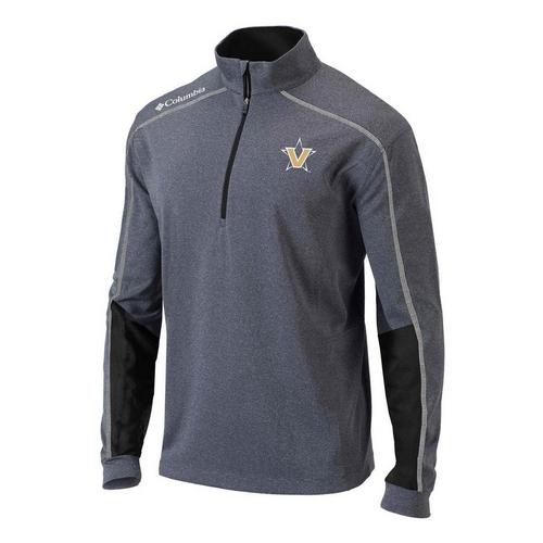 Columbia Vanderbilt Commodores Shotgun 2.0 Alternate Logo Long Sleeve 1/4 Zip - Primary Image