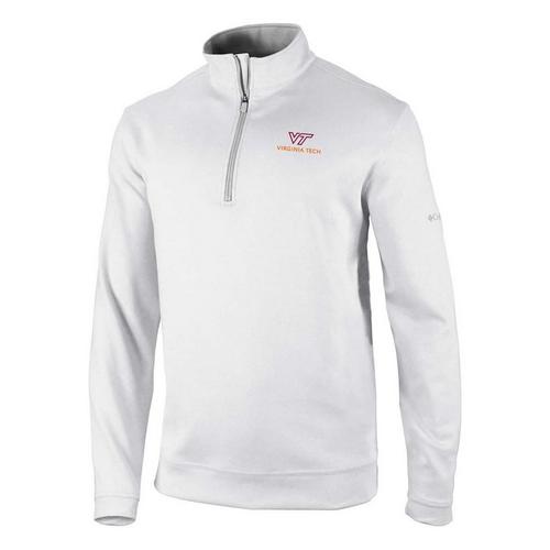 Columbia Virginia Tech Hokies Wickhams Hills Alternate Logo Long Sleeve 1/4 Zip - Primary Image