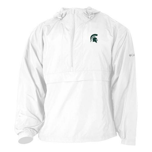 Columbia Michigan State Spartans The Prodigy 1/4 Zip Windbreaker Jacket - Primary Image