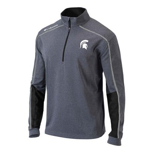 Columbia Michigan State Spartans Shotgun 2.0 Long Sleeve 1/4 Zip - Primary Image