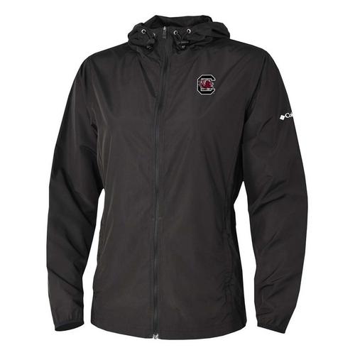 Columbia Women's South Carolina Gamecocks The Prodigy Full Zip Windbreaker Jacket - Primary Image