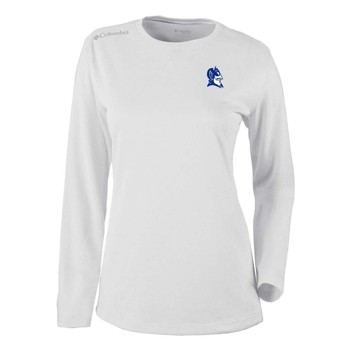 Columbia Women's Duke Blue Devils Shotgun Long Sleeve 1/4 Zip