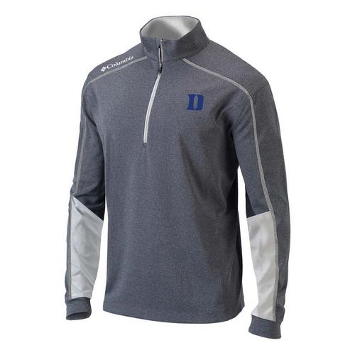 Columbia Duke Blue Devils Shotgun 2.0 Long Sleeve 1/4 Zip - Primary Image