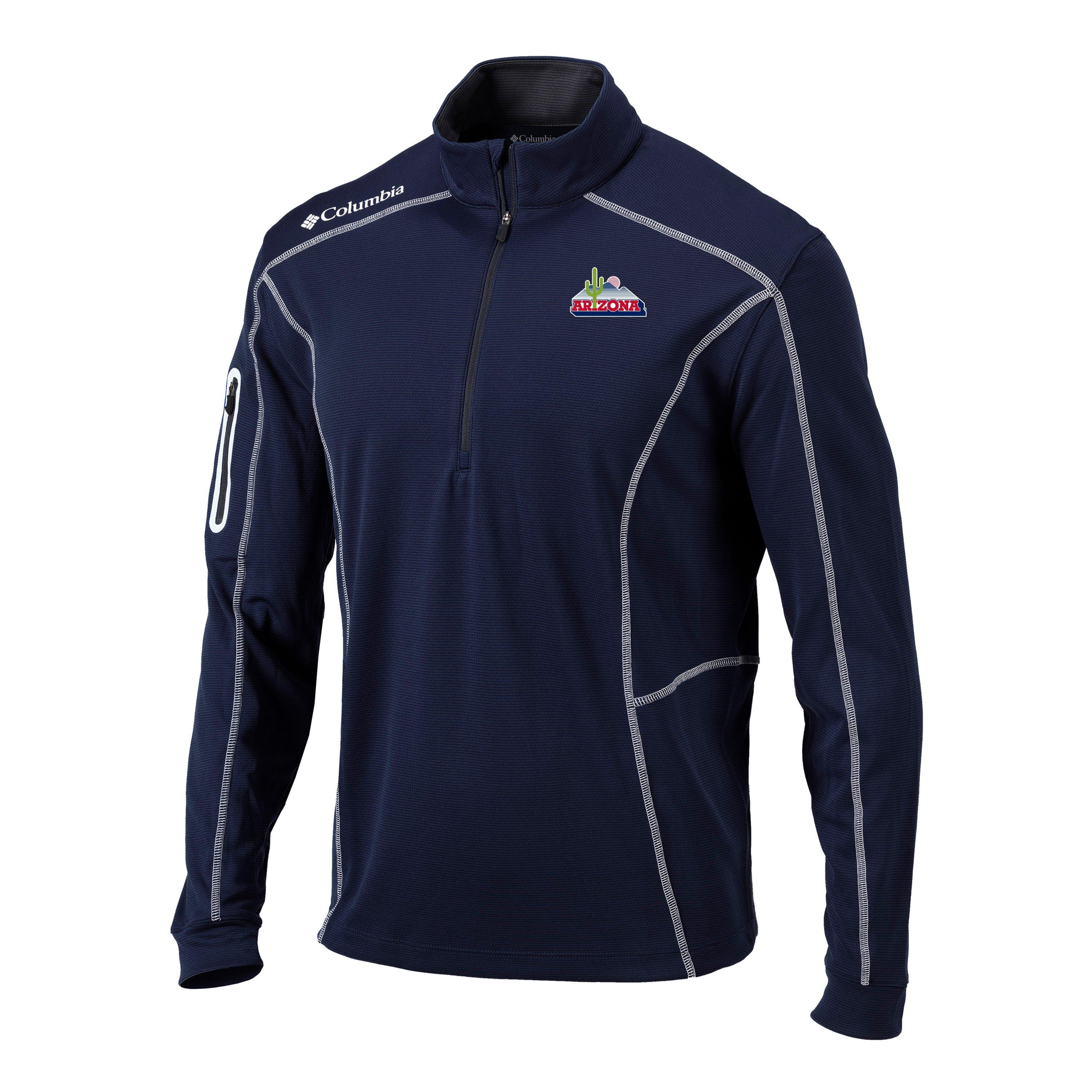Columbia Arizona Wildcats Vintage Shotgun Long Sleeve 1/4 Zip
