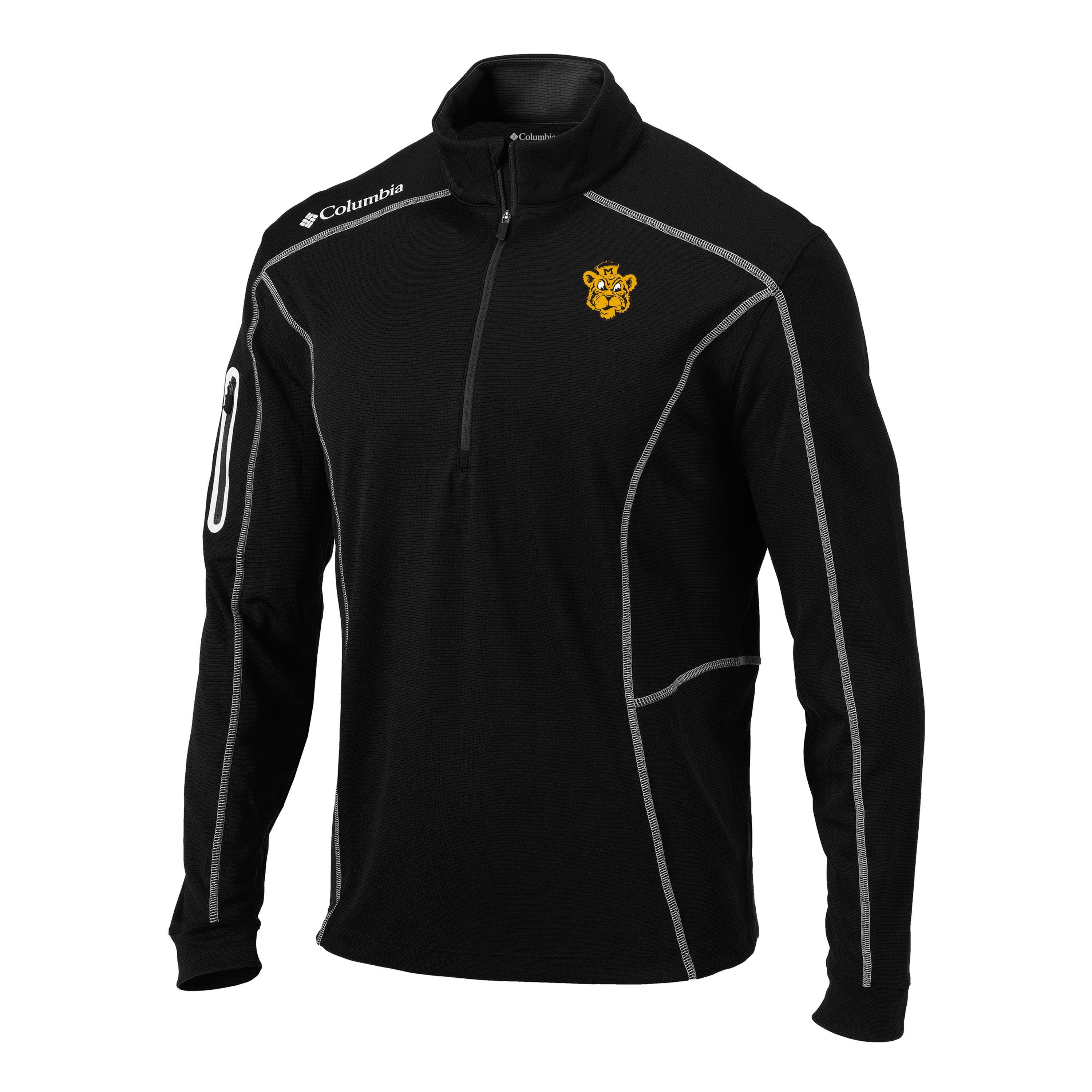 Columbia Missouri Tigers Vintage Shotgun Long Sleeve 1/4 Zip