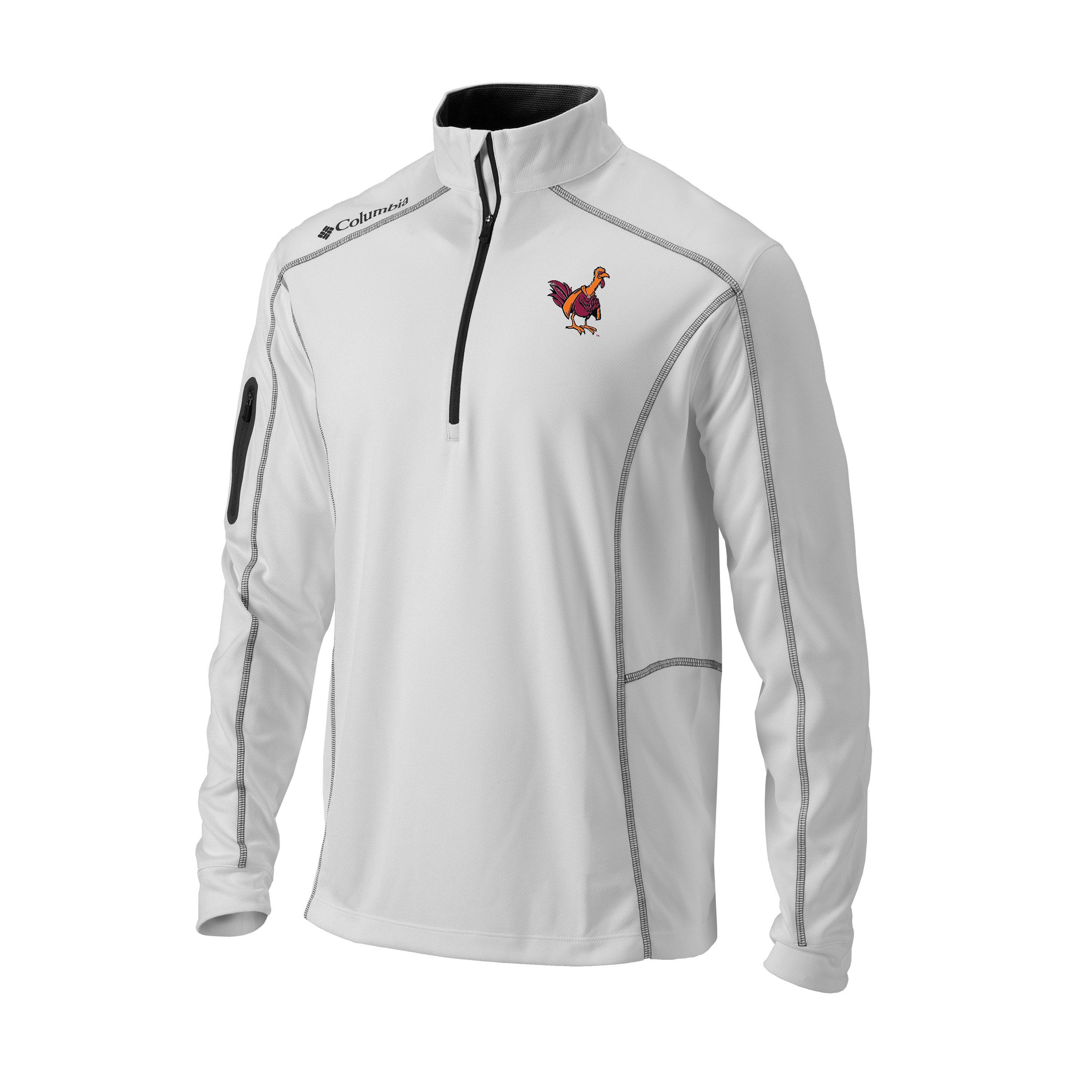 Columbia Virginia Tech Hokies Vintage Shotgun Long Sleeve 1/4 Zip