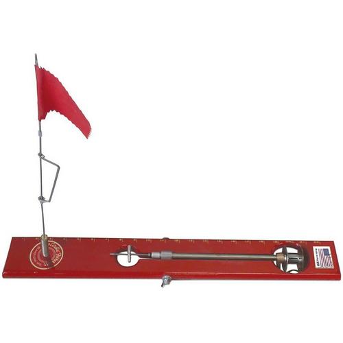 Beaver Dam Original Red on Red Ruler Tip-Up - Primary Image