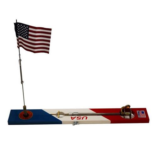 Beaver Dam American Flag Tip-Up - Primary Image