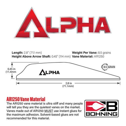 Bohning Alpha 2.8 Vane - Primary Image