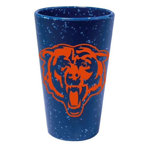Wincraft Chicago Bears Speckle 16oz Silicone Pint Glass - Primary Image