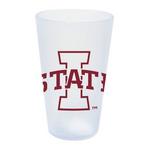 Wincraft Iowa State Cyclones Icicle 16oz Silicone Pint Glass - Thumbnail 1 of 2