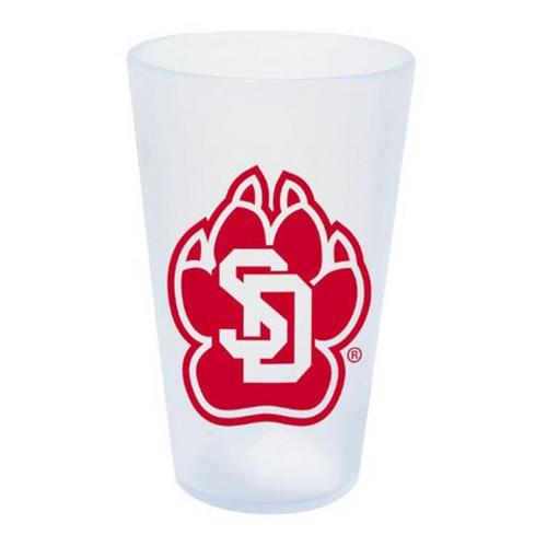 Wincraft South Dakota Coyotes 16oz Silicone Pint Glass - Primary Image