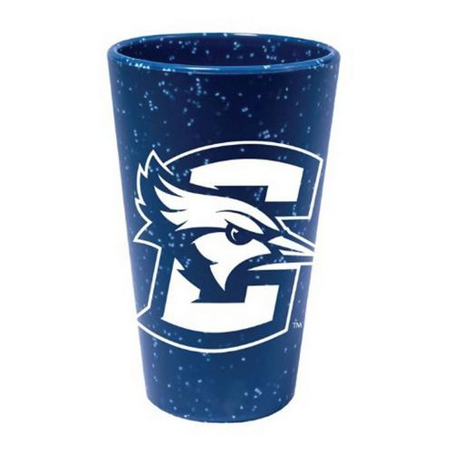 Wincraft Creighton Bluejays Blue Speckle 16oz Silicone Pint Glass - Primary Image